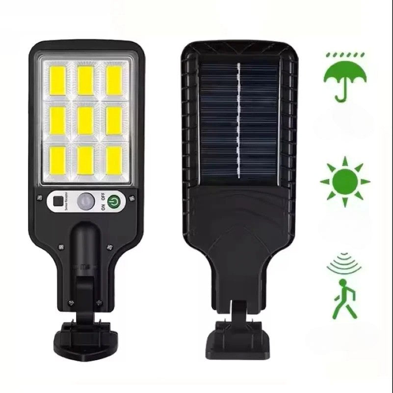 Lampara Solar Con Control Y Sensor De Movimiento
